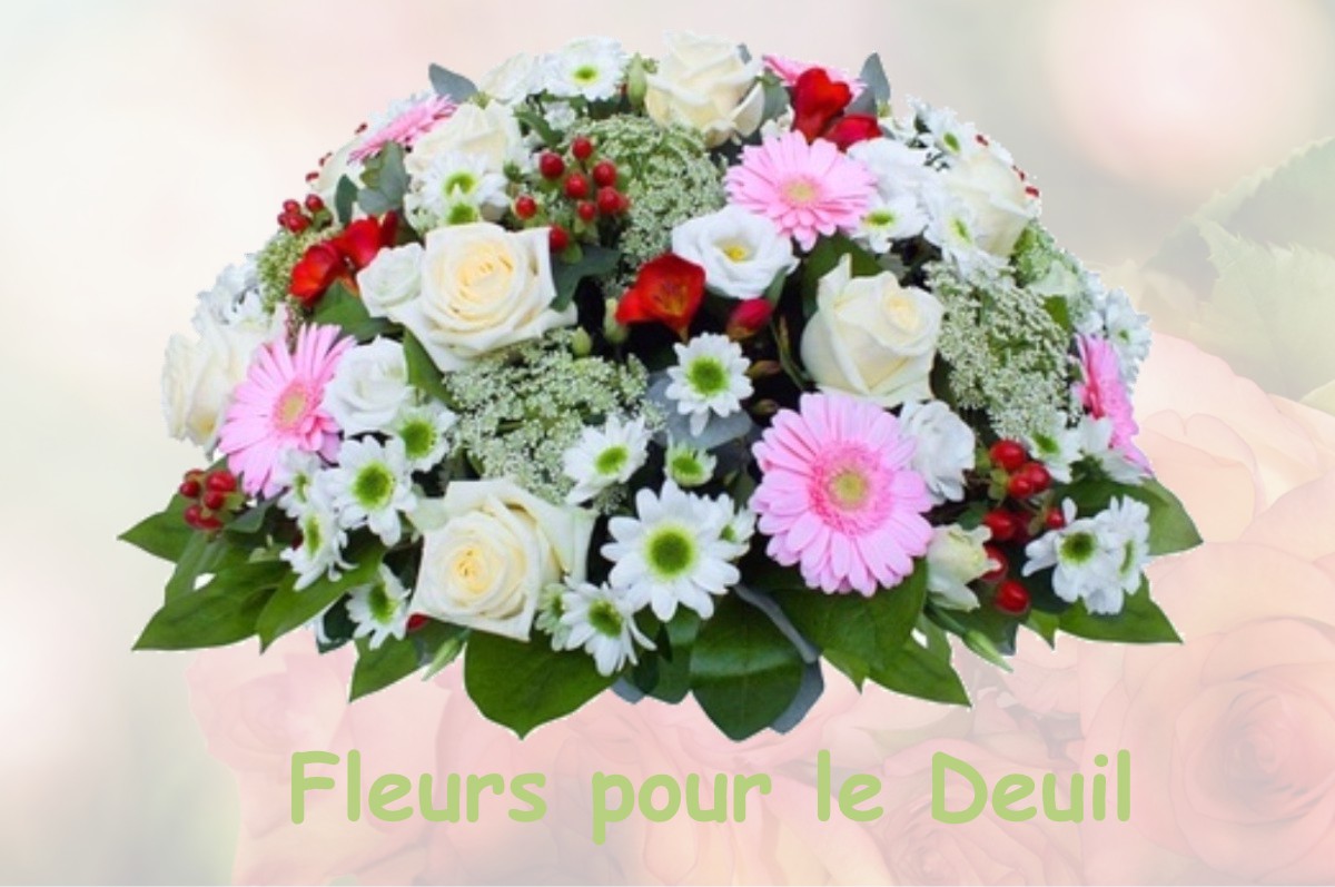 fleurs deuil CHERVES-CHATELARS